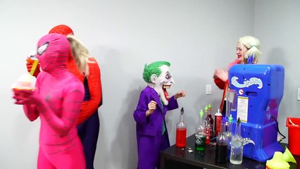 Superhero Reality Tv Compilation Harley Quinn Flies Catwoman The Flash Frozen Elsa Spiderman Ariel