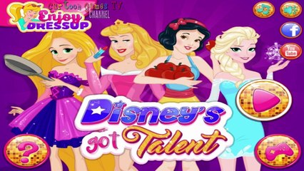 Disney Princess talent game: Disneys Got Talent