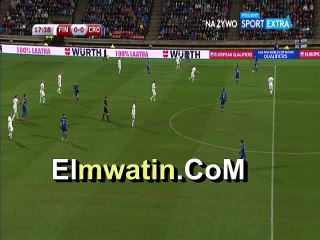 كرواتيا تفوز امام فلندا 0/1 بتصفيات كأس العالم