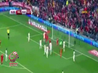 اهداف مباراة ( ويلز 1-1 جورجيا ) تصفيات أوروبا لكأس العالم 2018