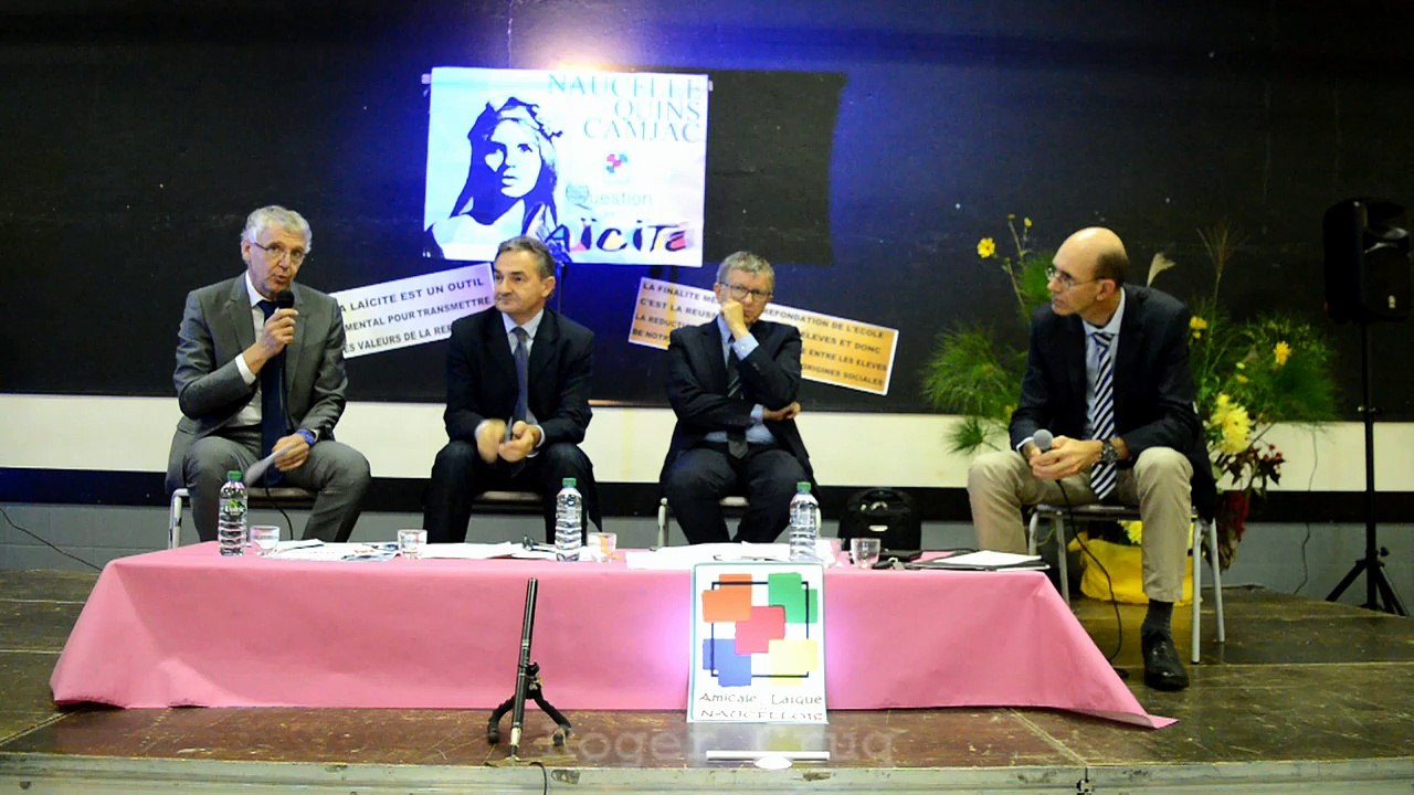 Question de laïcité  Conférence à Naucelle