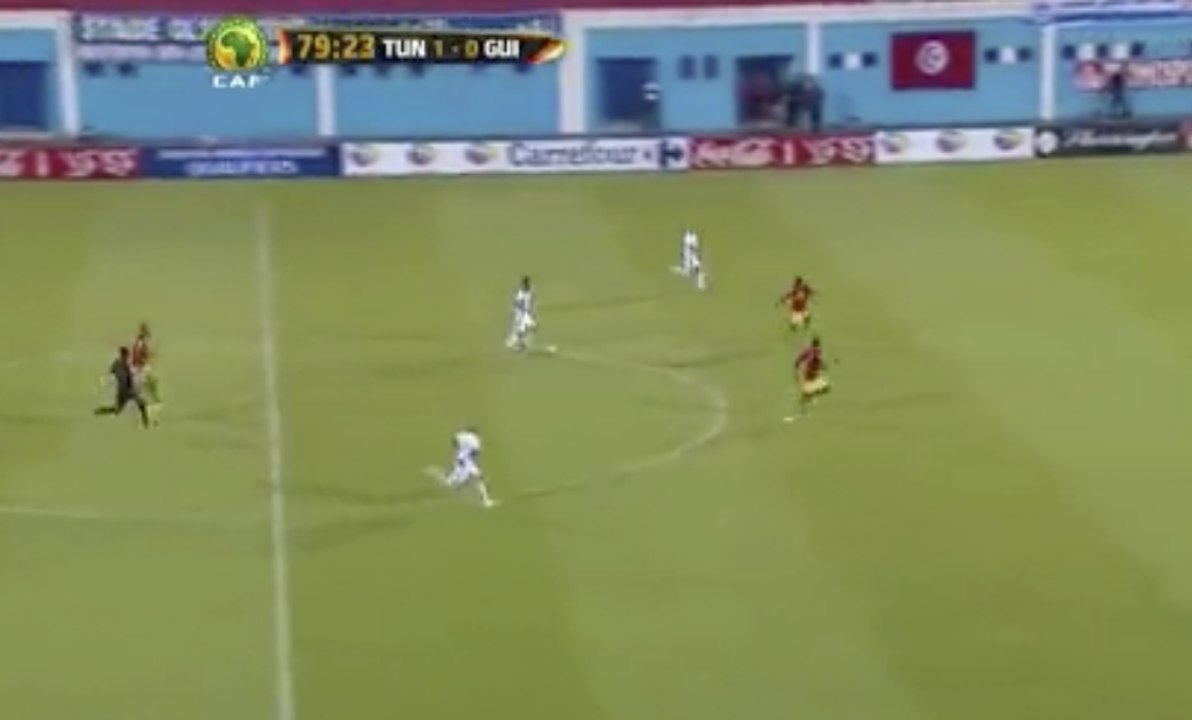 Le but de Ben - Hatira / Tunisie vs. Guinée