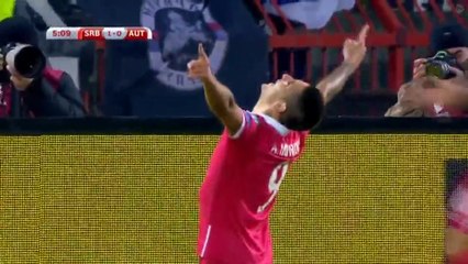 Aleksandar Mitrovic Goal HD - Serbia 1-0 Austria 09.10.2016 HD