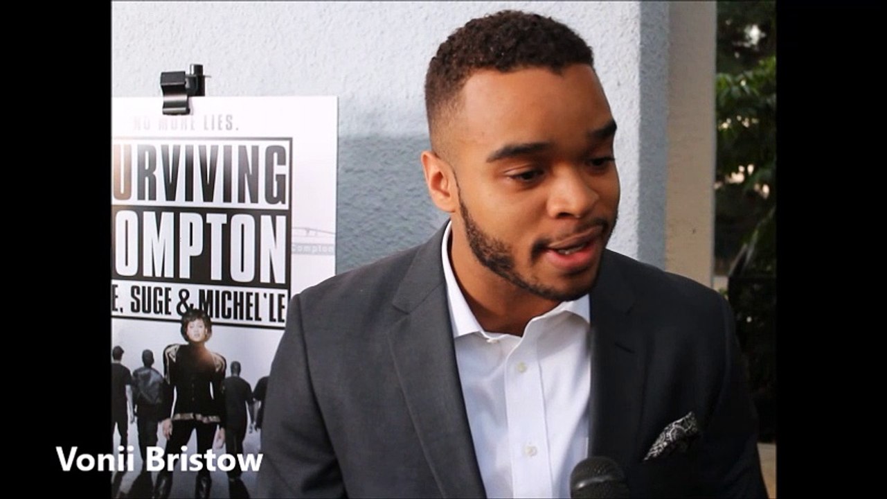 Vonii Bristow "Ice Cube" at Lifetime's “Surviving Compton: Dre, Suge & Michel’le” Premiere