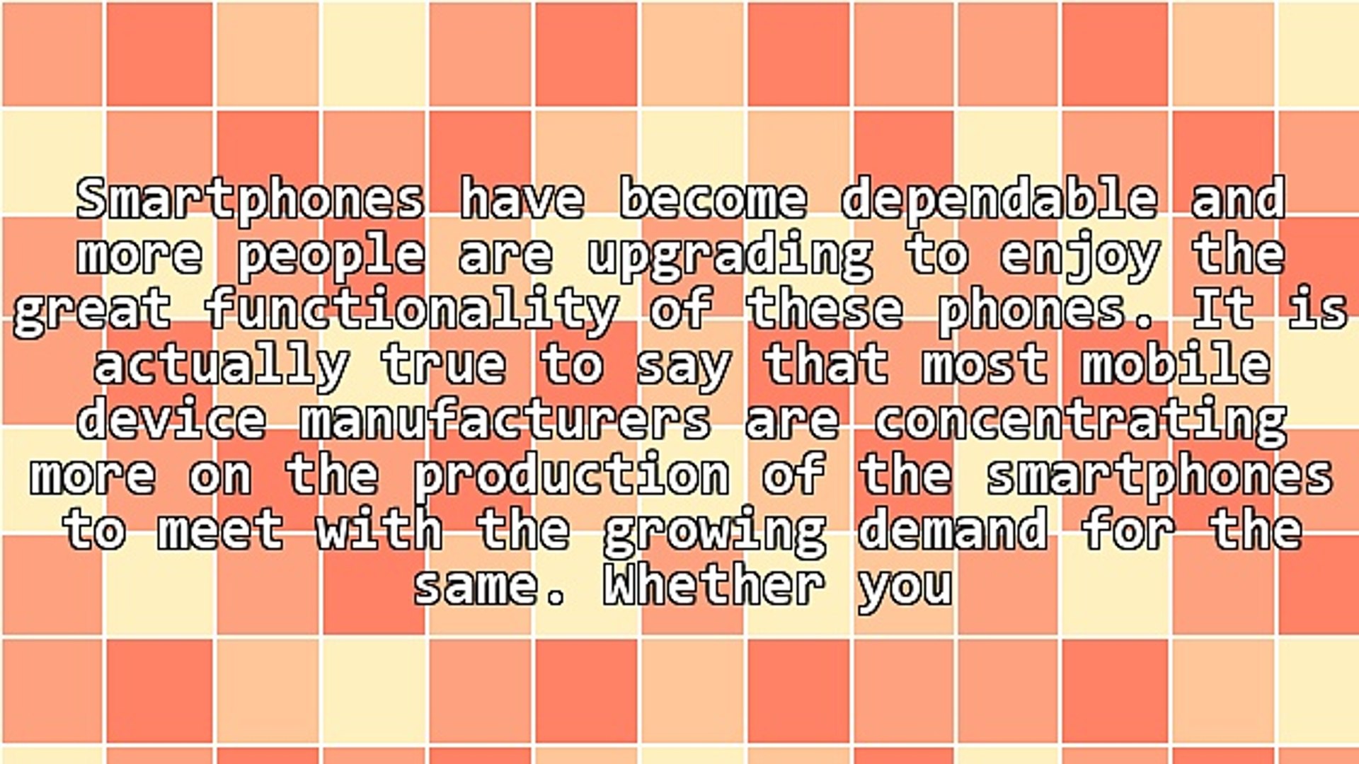 What To Consider When Buying A New Smartphone