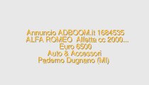ALFA ROMEO  Alfetta cc 2000...
