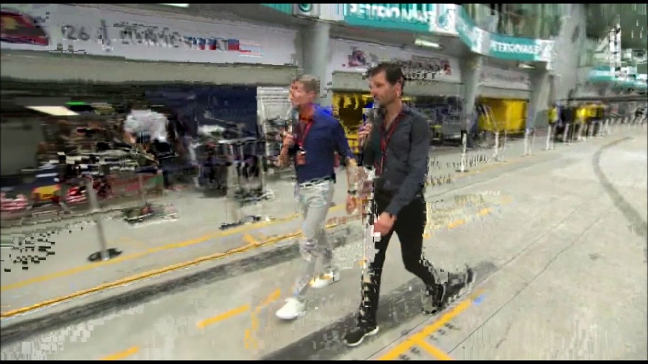 C4F1: Pit Walk with DC and Webber (2016 Malaysia Grand Prix)