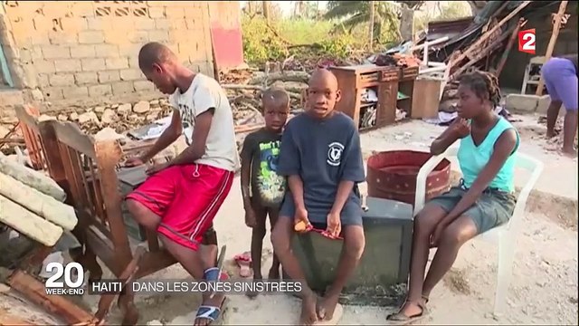 Haïti : dans les zones sinistrées, après le passage de l'ouragan Matthew