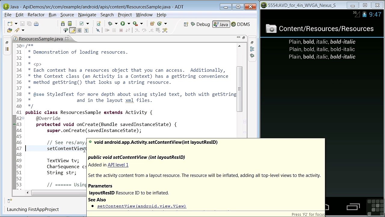 02. Providing Default Resources