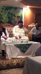 پاکستان یوتھ کونسل کے مرکزی صدر ملک منظور حسین اعوان خطاب کرتے ہوئے