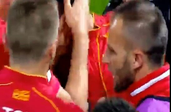 super GOal Hasani. Macedonia 2 - 1 Italy -EUROPE: World Cup - Qualification