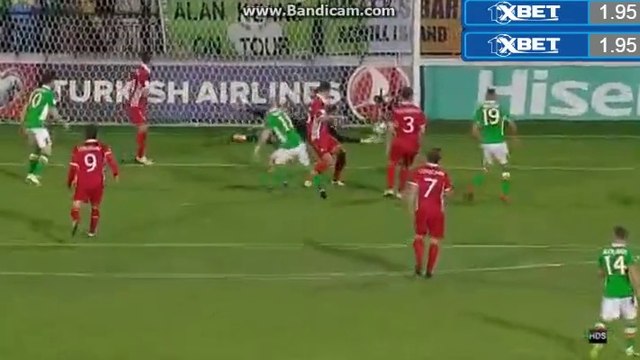 James McClean Goal HD - Moldova 1-2 Republic of Ireland - 10.10.2016 HD