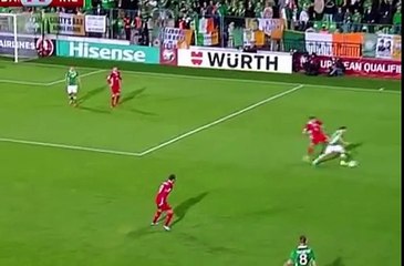 Goal McClean. Moldova 1 - 3 Ireland -