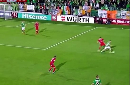 Moldova 1 - 3 Ireland McClean Goal 09-10-2016