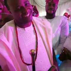 See Femi Adebayo Dancing On His Wedding Day