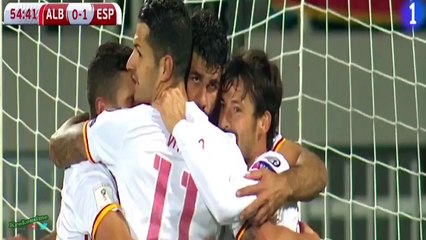 ALBANIA 0-2 SPAIN  2018 FIFA World Cup Qualifiers - All Goals 09-10-2016 HD