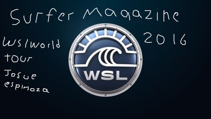 josue  espinoza surfer magazine wsl  world tour 2016--