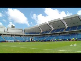 Seleção Brasileira se despede de Natal