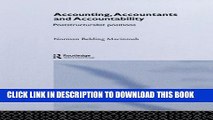 [PDF] Accounting, Accountants and Accountability (Routledge Studies in Accounting) Full Collection