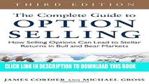 [Read PDF] The Complete Guide to Option Selling: How Selling Options Can Lead to Stellar Returns