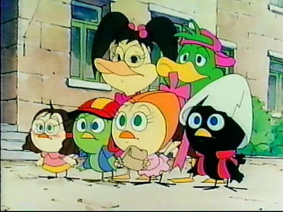 Calimero (1992) episode 5 - Keeping an Eye on the Mysterious Exchange Student Peruri | カリメロ（1992年版）第5話　謎の転校生ペルーリは見た！