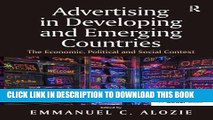 [New] Advertising in Developing and Emerging Countries: The Economic, Political and Social Context