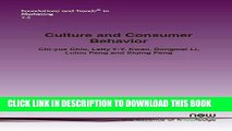 [PDF] Culture and Consumer Behavior (Foundations and Trends(r) in Marketing) Exclusive Full Ebook