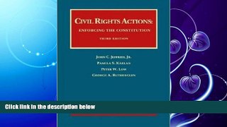 FAVORITE BOOK  Civil Rights Actions: Enforcing the Constitution (University Casebook Series)