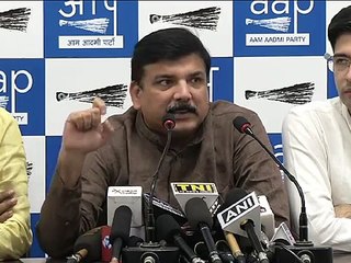 AAP leader Sanjay Singh Brief Media on Operation Ginger