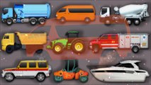 Transportation Sounds. Transportation for Kids. Learning Street Vehicles. Cars and Trucks Fire truck