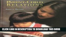 Collection Book Parent-Child Relations: An Introduction to Parenting