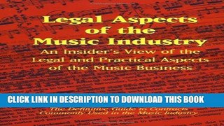 Collection Book Legal Aspects of the Music Industry