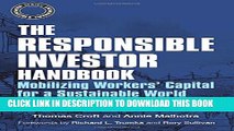 New Book The Responsible Investor Handbook: Mobilizing Workers  Capital for a Sustainable World