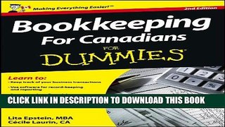 Collection Book Bookkeeping For Canadians For Dummies