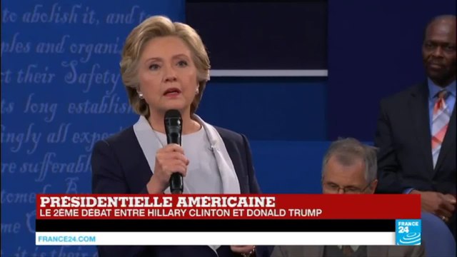 Hillary Clinton : Donald Trump a insulté les femmes, mais aussi, les immigrés, les noirs, les Latinos....