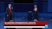 US Presidential Debate: Trump and Clinton clash over Clinton's personal emails