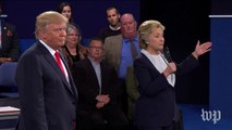 'You'd be in jail': Trump swipes at Clinton during debate