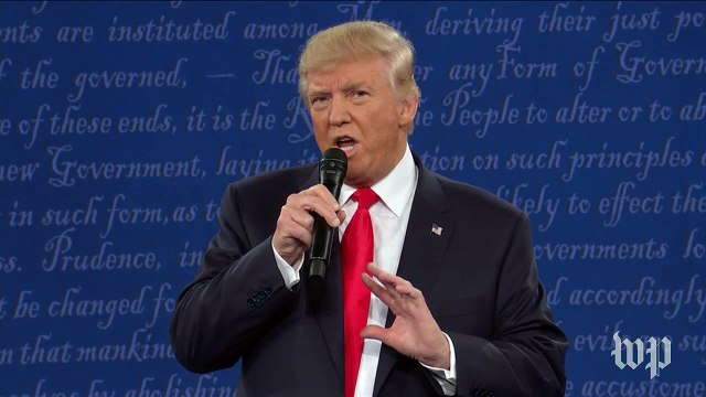At second debate, Donald Trump accuses Bill Clinton of abusing women