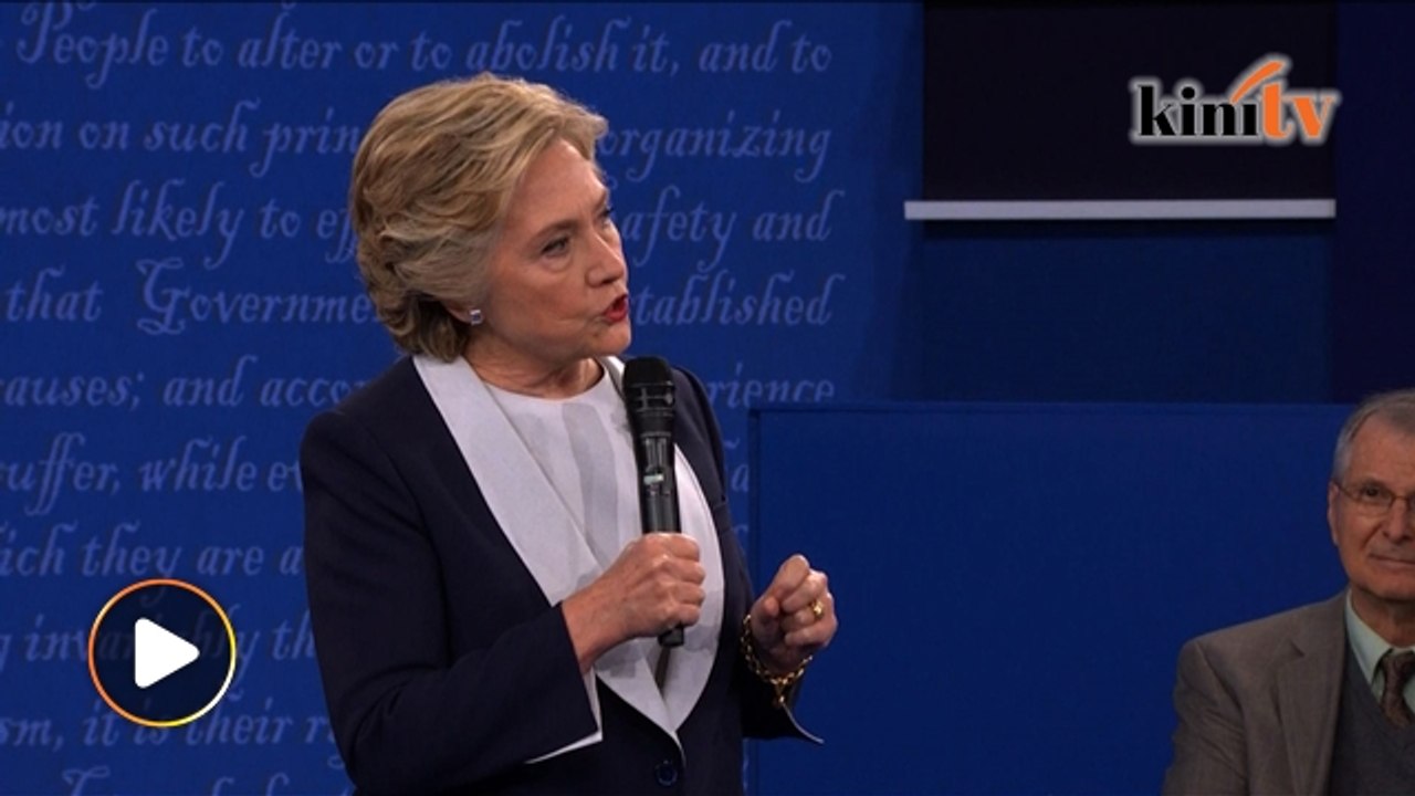 Clinton: Rusia 'kacau' pilhan raya dan mahu Trump menang