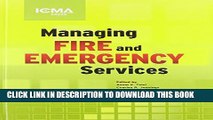 New Book Managing Fire and Emergency Services (Icma Green Book)
