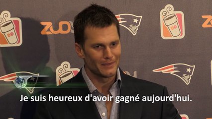 New England Patriots - Brady: "Je ne regarde pas en arrière"