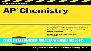 [PDF] CliffsNotes AP Chemistry (CliffsNotes (Paperback)) Popular Collection