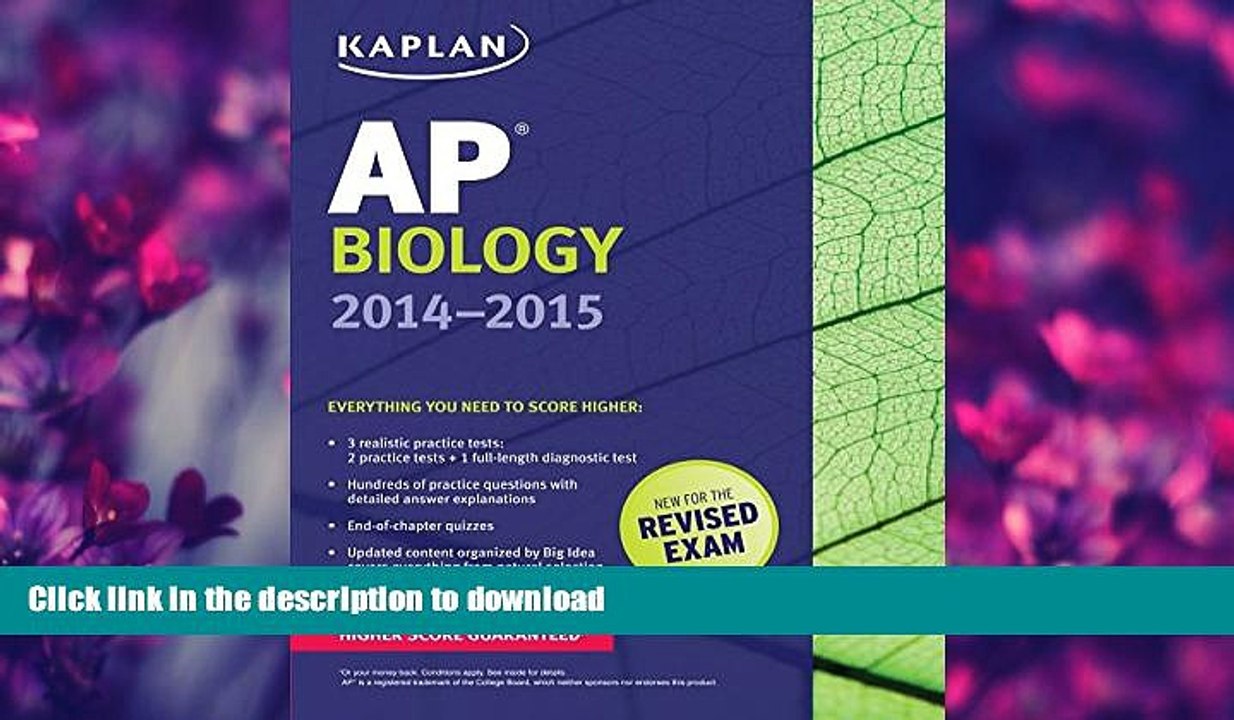 READ  Kaplan AP Biology 2014-2015 (Kaplan Test Prep) FULL ONLINE