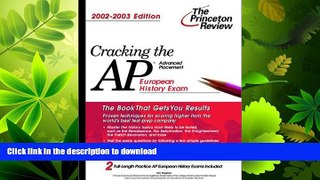READ  Cracking the AP European History, 2002-2003 Edition (College Test Prep) FULL ONLINE