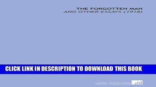 New Book The Forgotten Man: And Other Essays (1918)