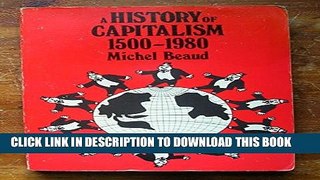 Collection Book A History of Capitalism, 1500-1980