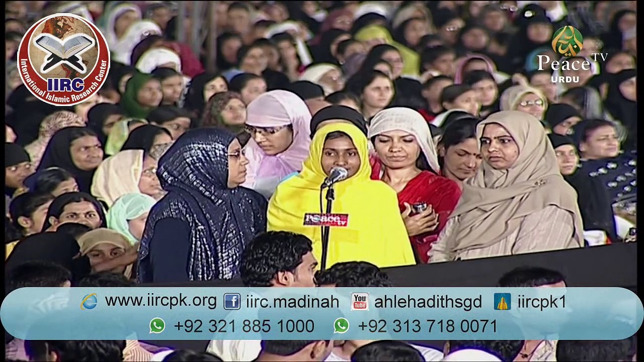 Hindu Sister Sonali Embraced ,Convert , Revert, Accept Islam By Dr Zakir Naik Urdu / Hindi 2016