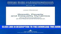 [PDF] Growth, Poverty and Inequality Dynamics: Four Empirical Essays at the Macro and Micro Level