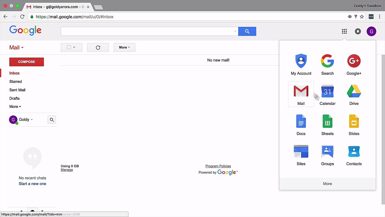 gmail strikethrough