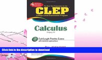 FAVORITE BOOK  CLEPÂ® Calculus (CLEP Test Preparation) FULL ONLINE